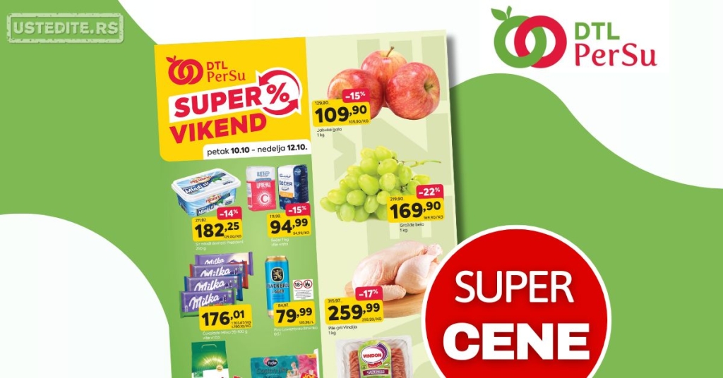 DTL PerSu VIKEND AKCIJA 10-12.10.2025.
