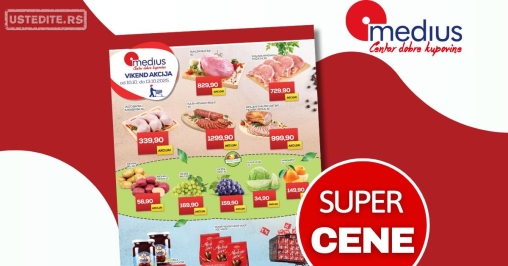 Medius VIKEND AKCIJA 10-13.10.2025.