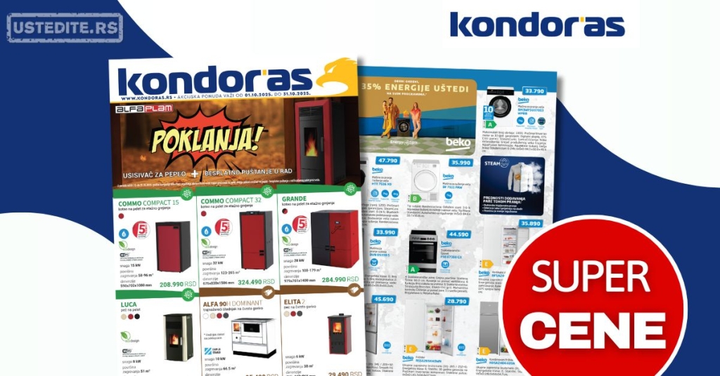 Kondor As katalog 1-31.10.2025.