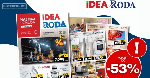 Roda & Idea katalog 23.10-18.11.2025.