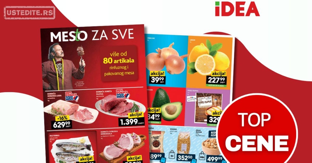 Idea SVEŽA AKCIJA 16-22.10.2025.