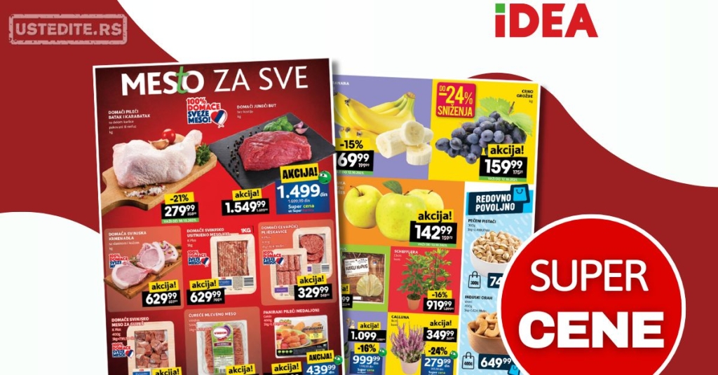 Idea SVEŽA AKCIJA 9-15.10.2025.