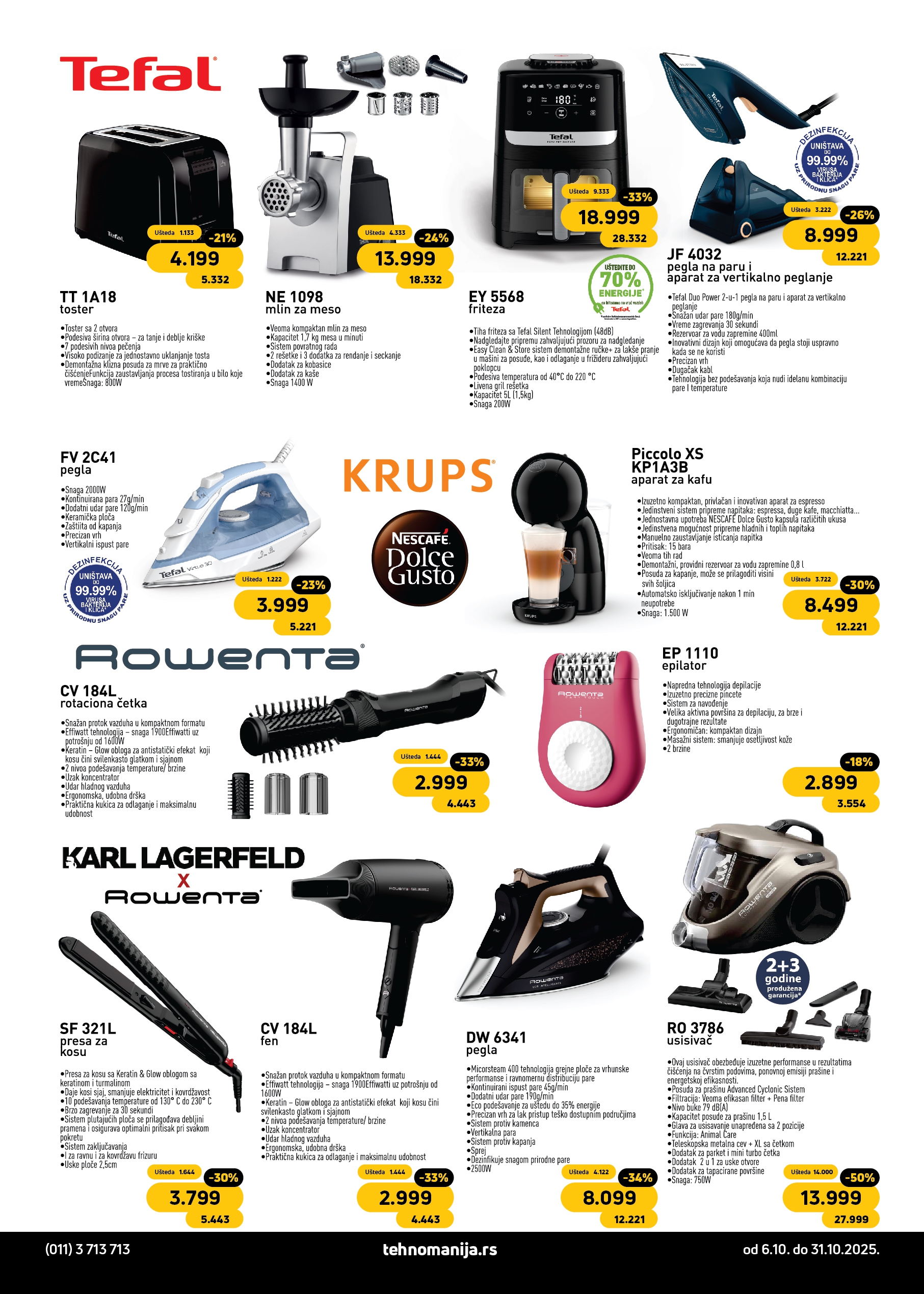 Tehnomanija katalog 6-31.10.2025.