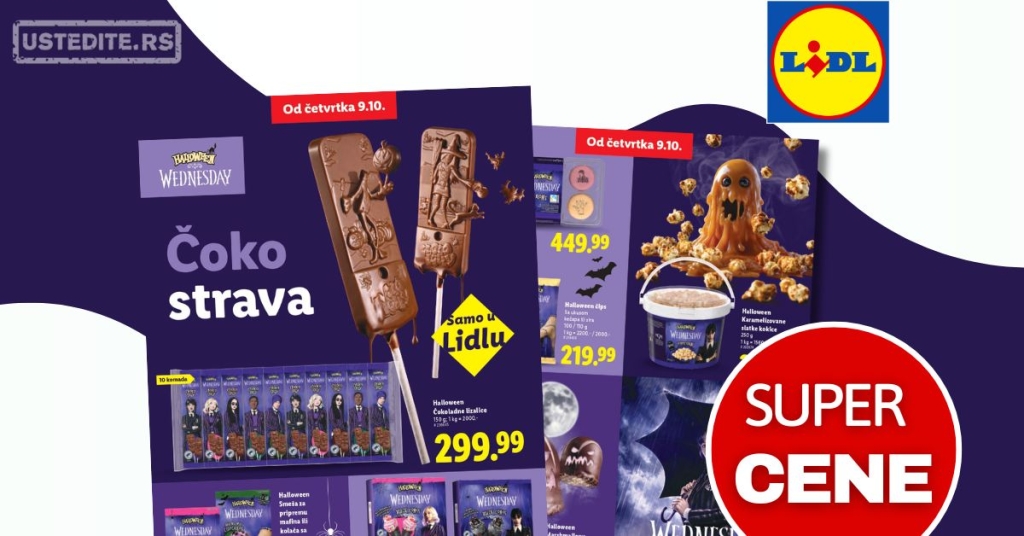 Lidl HALLOWEEN 9-15.10.2025.
