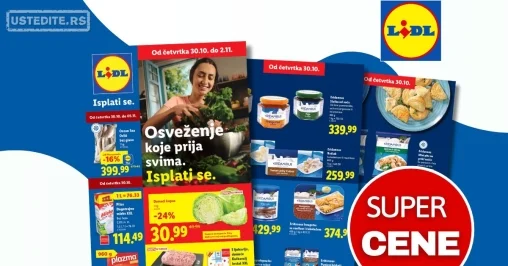 Lidl katalog 30.10-5.11.2025.