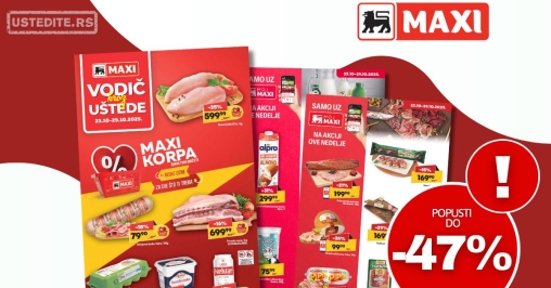 Maxi katalog 23-29.10.2025.