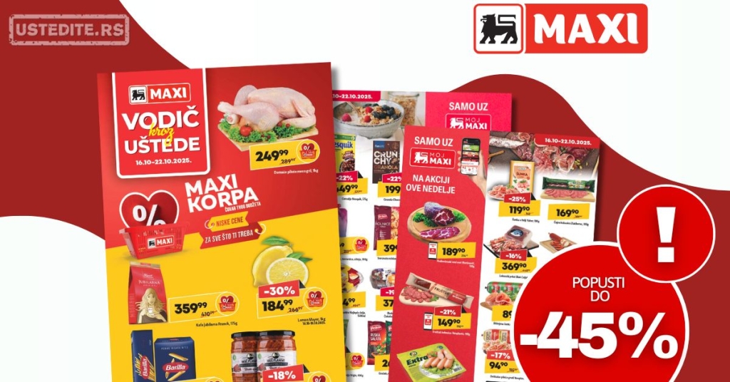 Maxi katalog 16-22.10.2025.