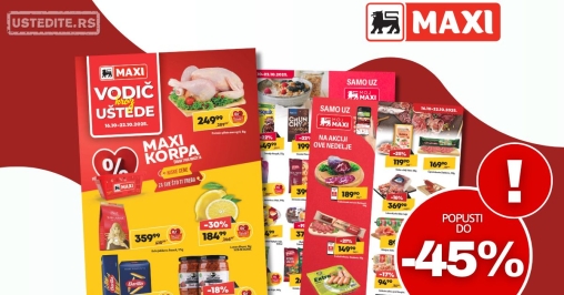 Maxi katalog 16-22.10.2025.