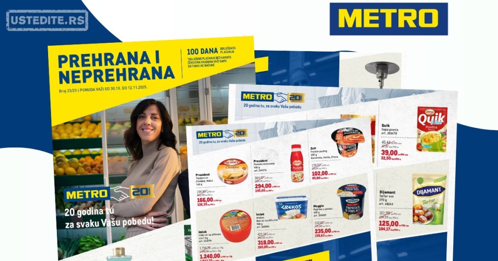 Metro katalog PREHRANA/NEPREHRANA 30.10-12.11.2025.