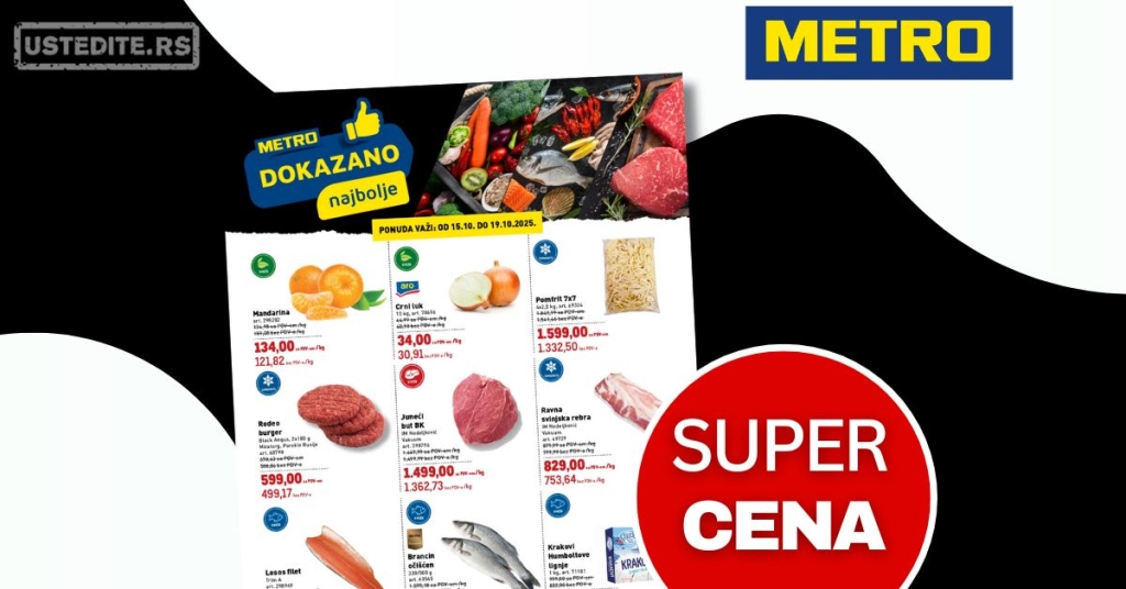 Metro katalog DOKAZANO 15-19.10.2025.