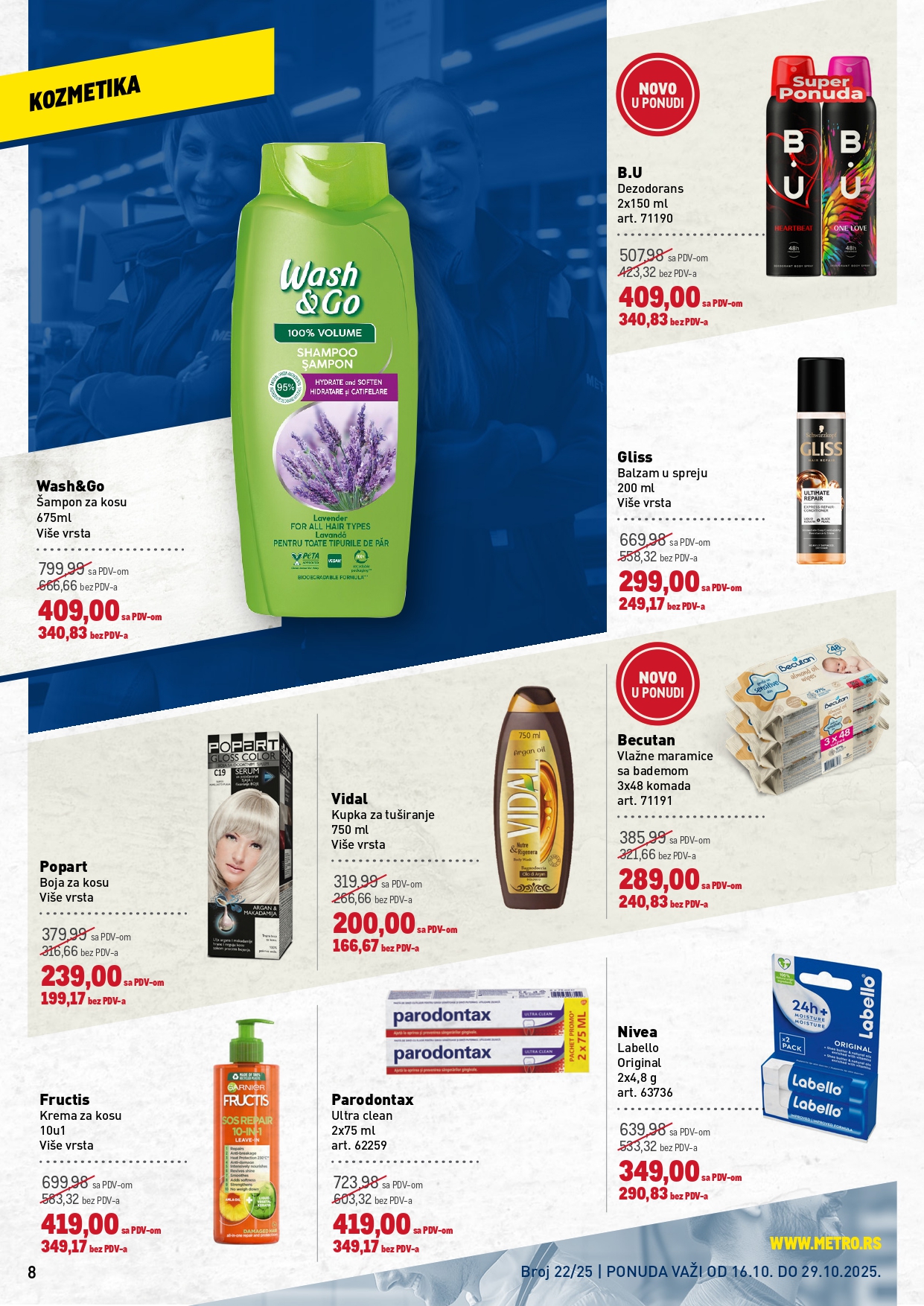 Metro katalog PREHRANA/NEPREHRANA 16-29.10.2025.
