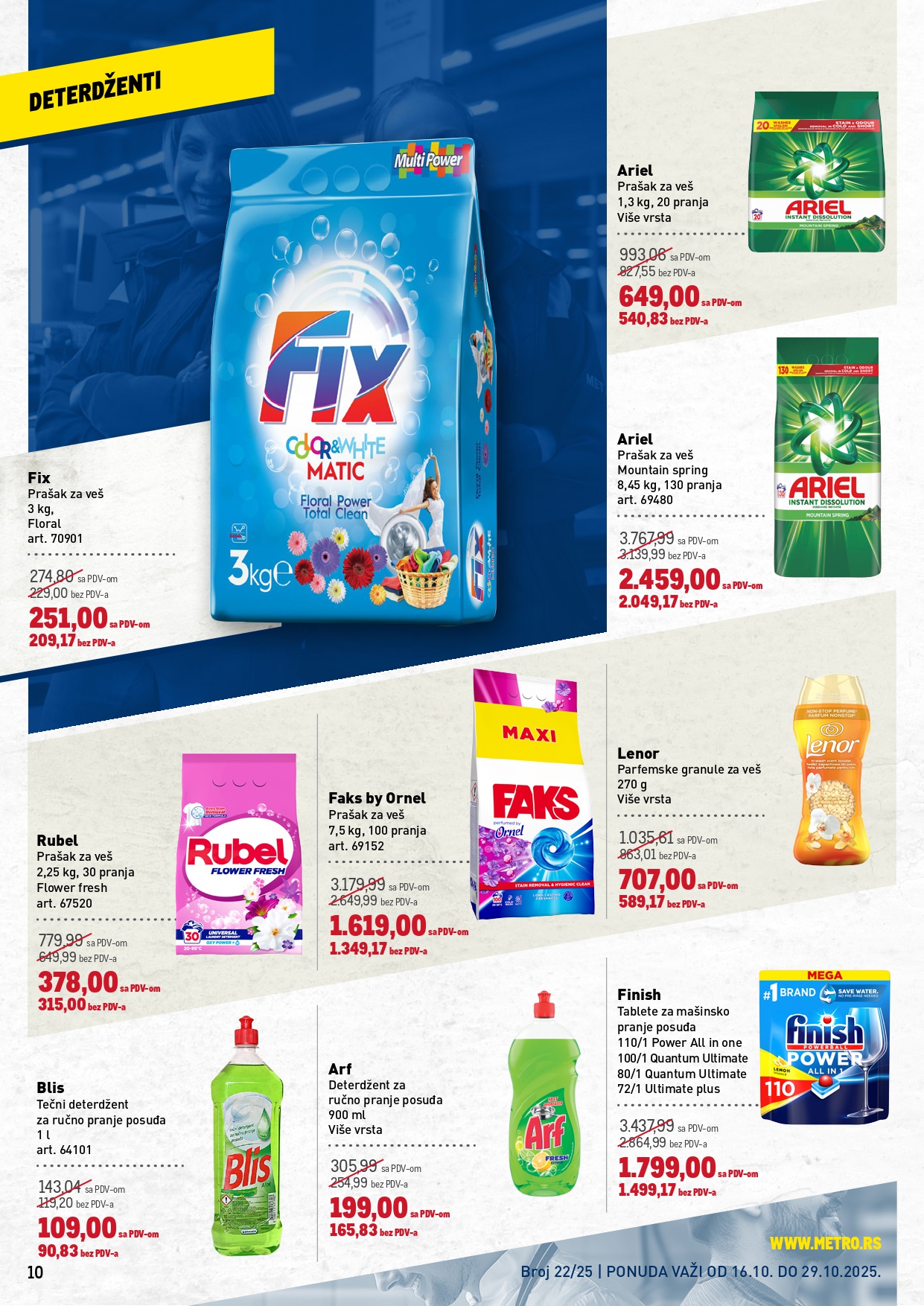 Metro katalog PREHRANA/NEPREHRANA 16-29.10.2025.