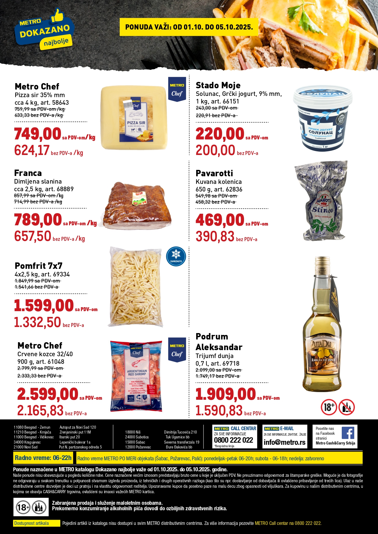 Metro katalog DOKAZANO 1-5.10.2025.