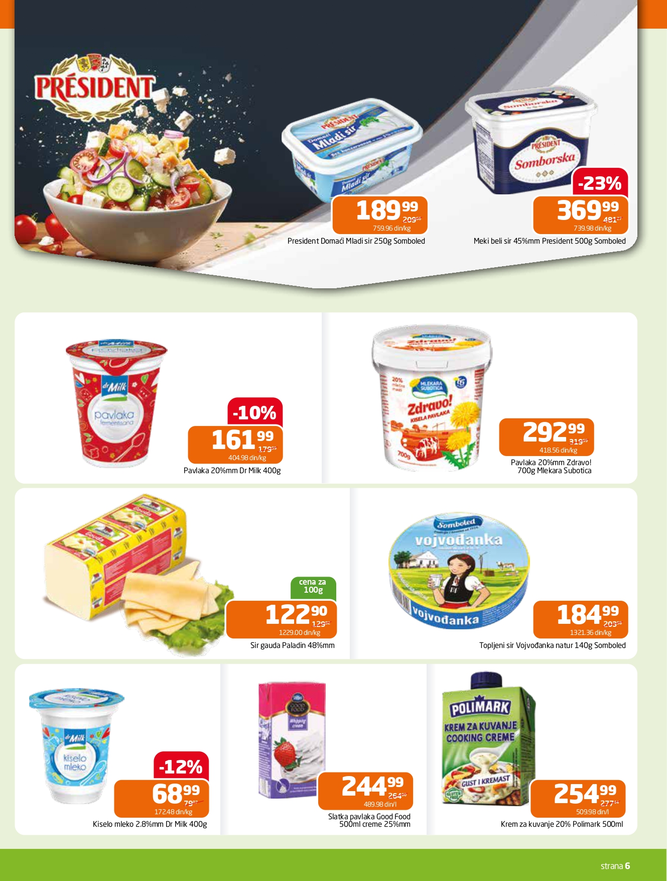 Gomex katalog AKCIJE IZ ŠEŠIRA 22.10-4.11.2025.