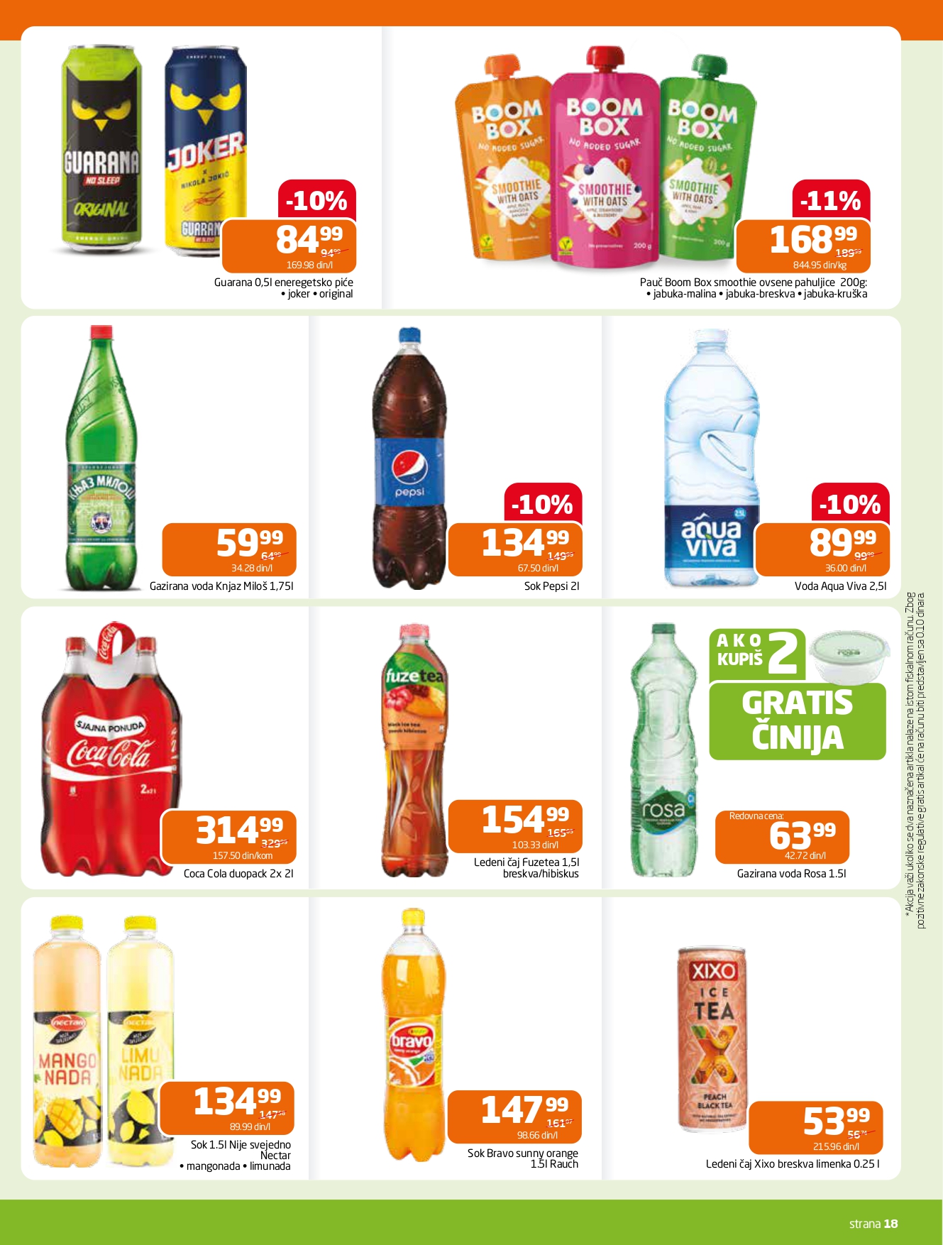 Gomex katalog AKCIJE IZ ŠEŠIRA 22.10-4.11.2025.
