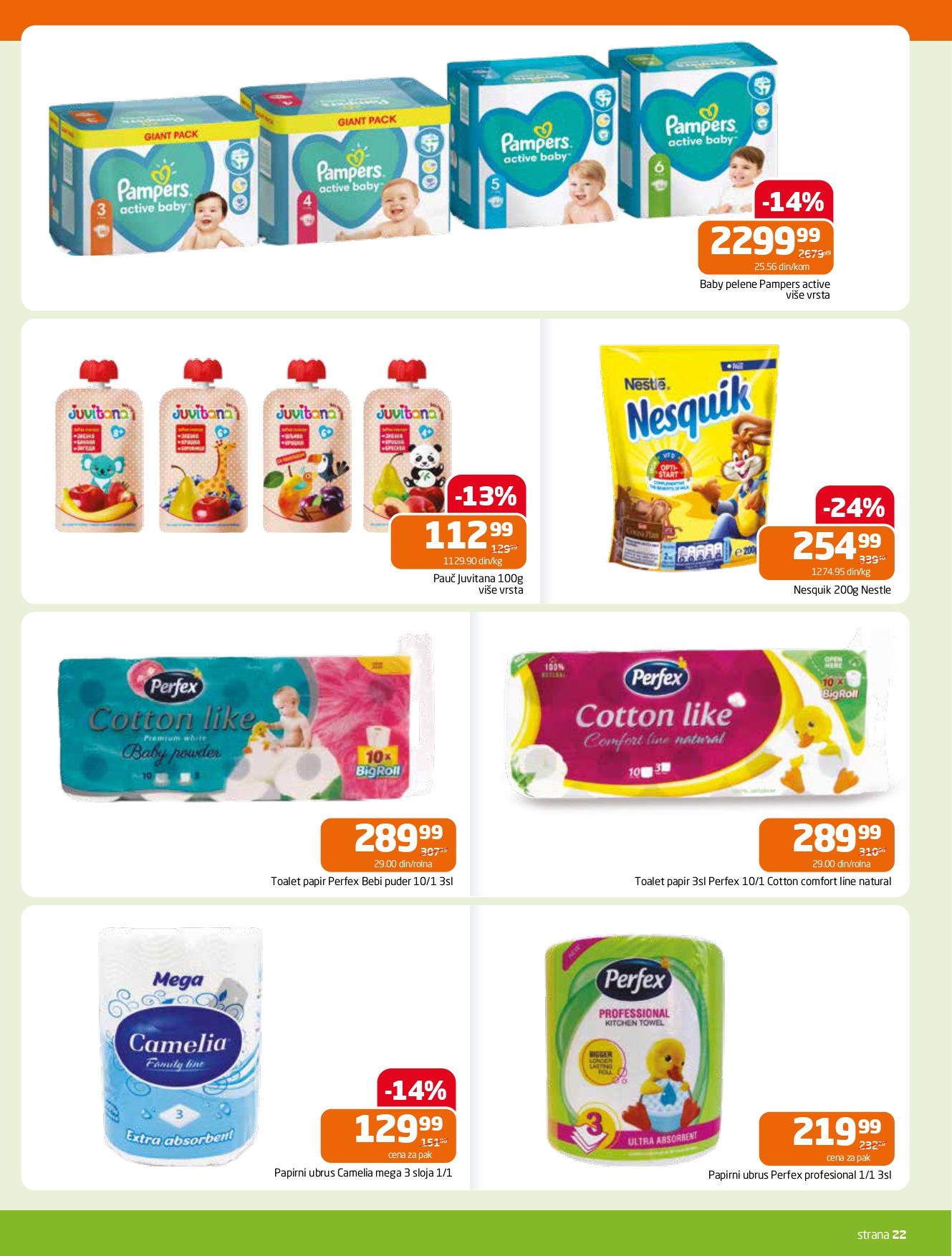 Gomex katalog AKCIJE IZ ŠEŠIRA 22.10-4.11.2025.