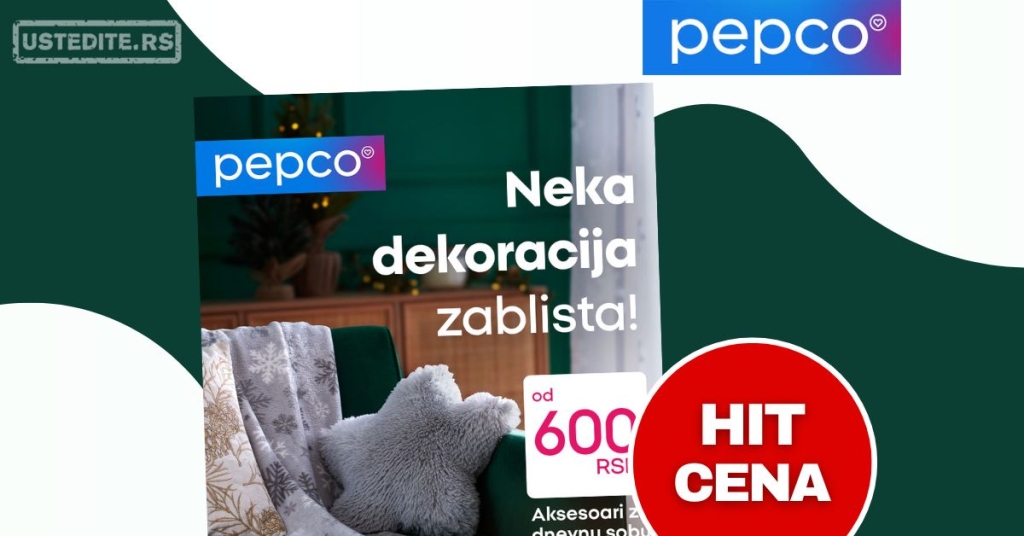 Pepco DEKORACIJA ZA DOM oktobar 2025.