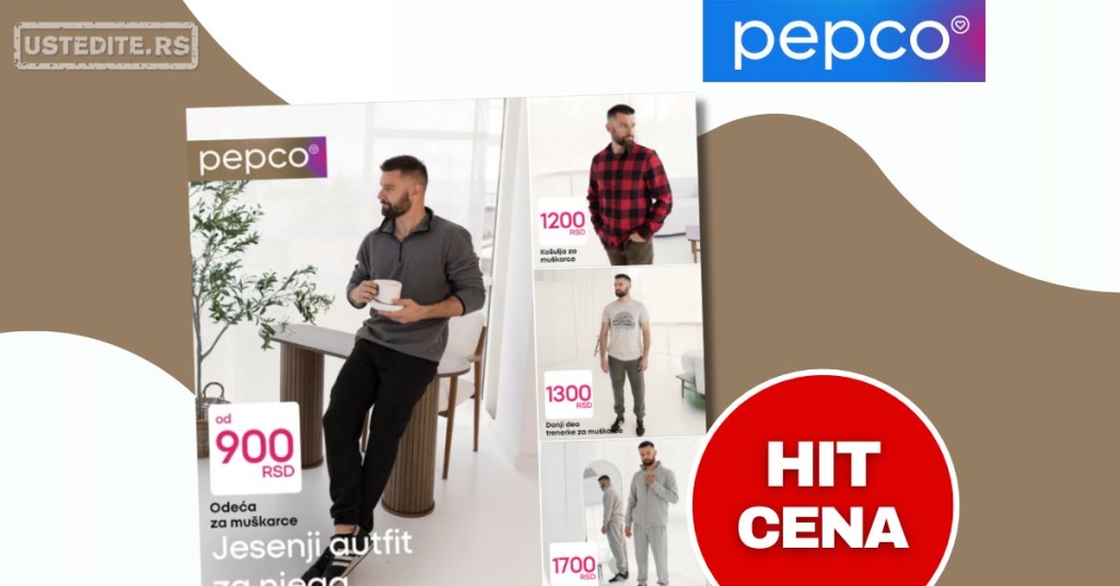 Pepco ODEĆA ZA MUŠKARCE oktobar 2025.