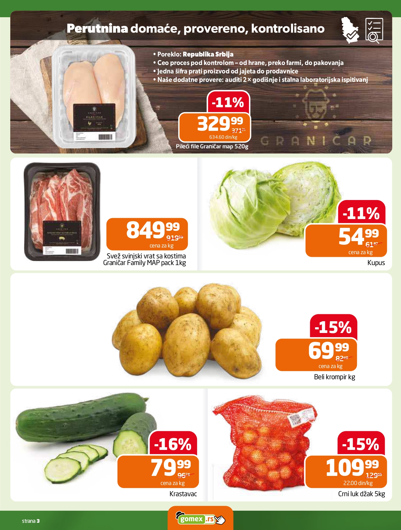 Gomex katalog AKCIJE IZ ŠEŠIRA 8-21.10.2025.