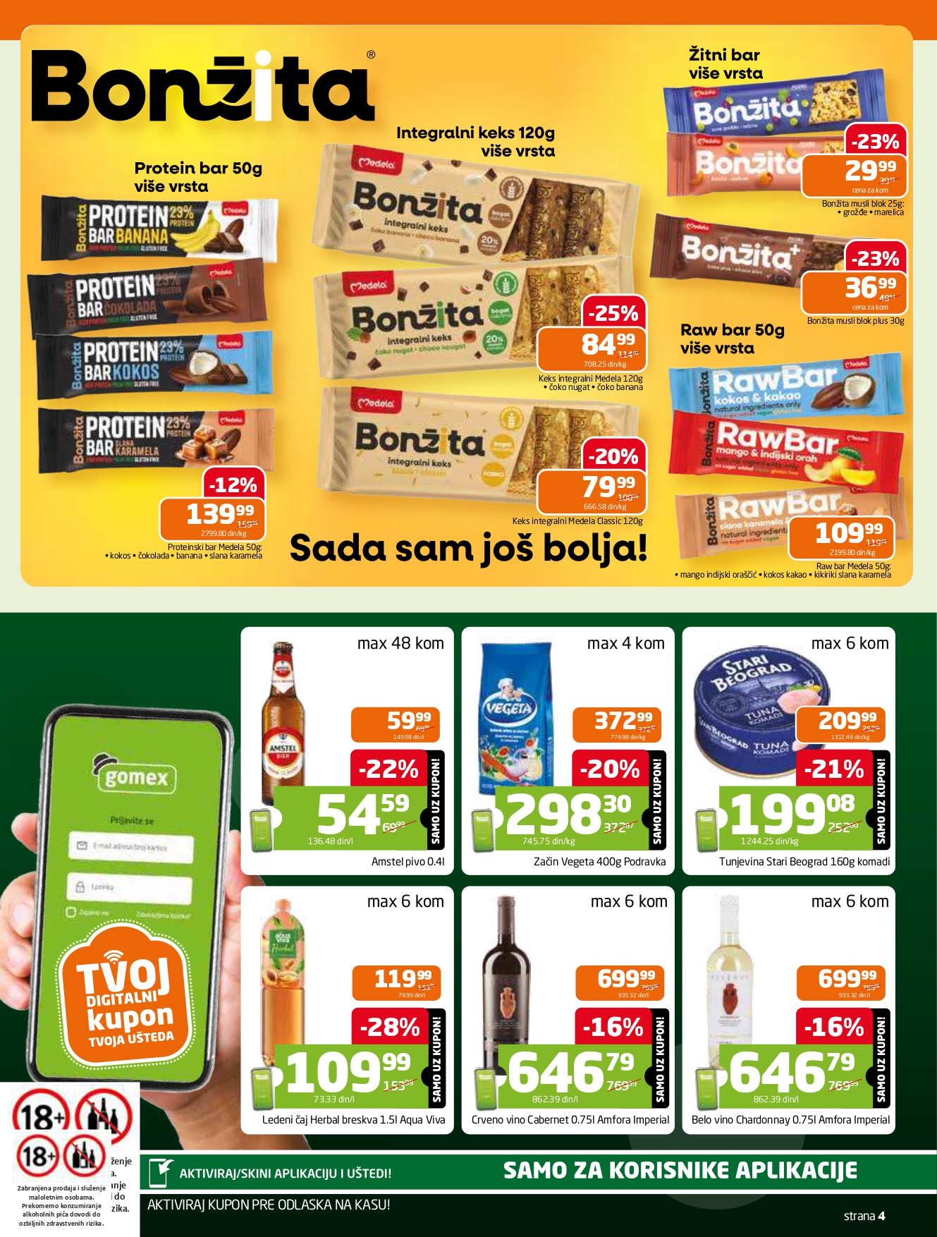 Gomex katalog AKCIJE IZ ŠEŠIRA 8-21.10.2025.