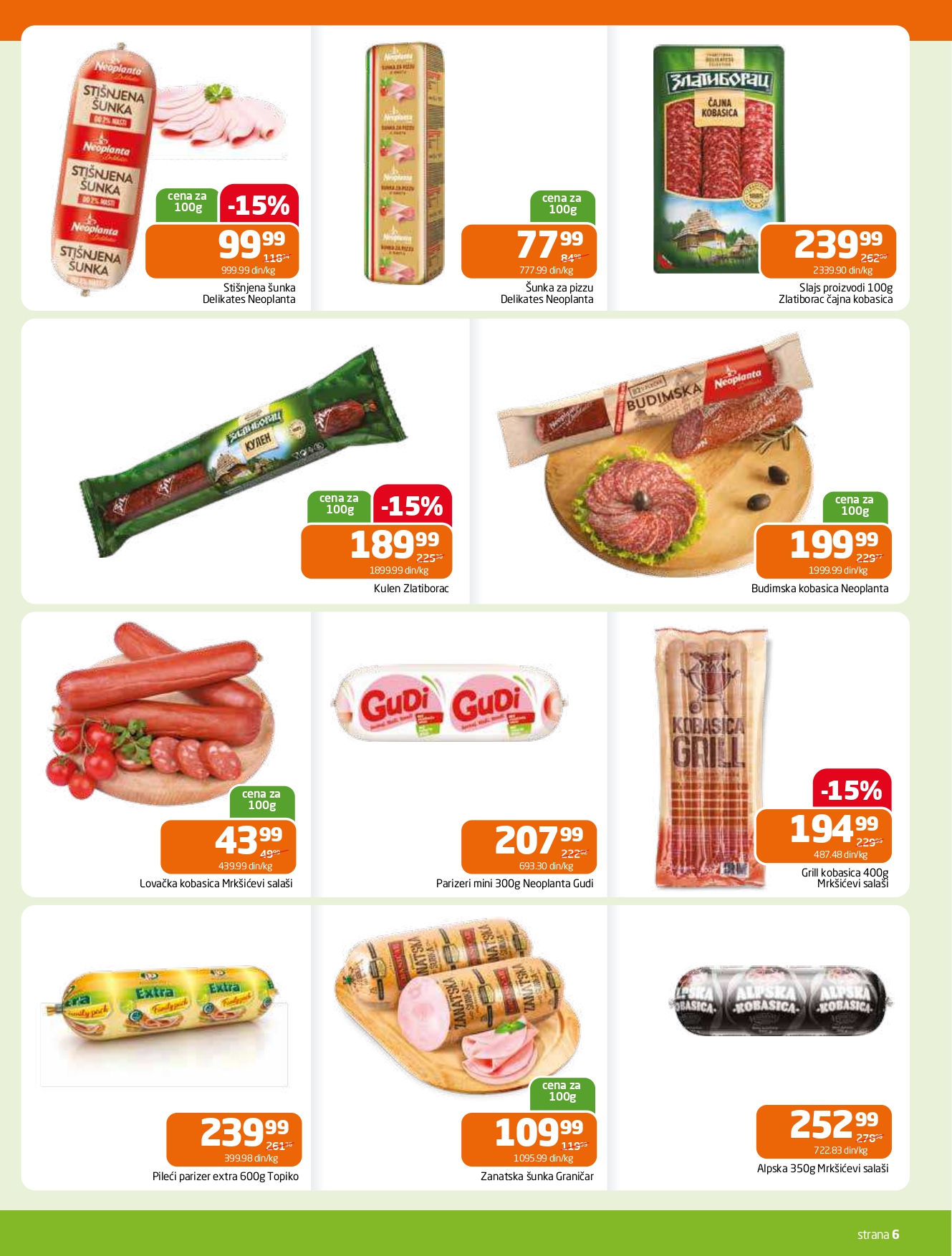 Gomex katalog AKCIJE IZ ŠEŠIRA 8-21.10.2025.