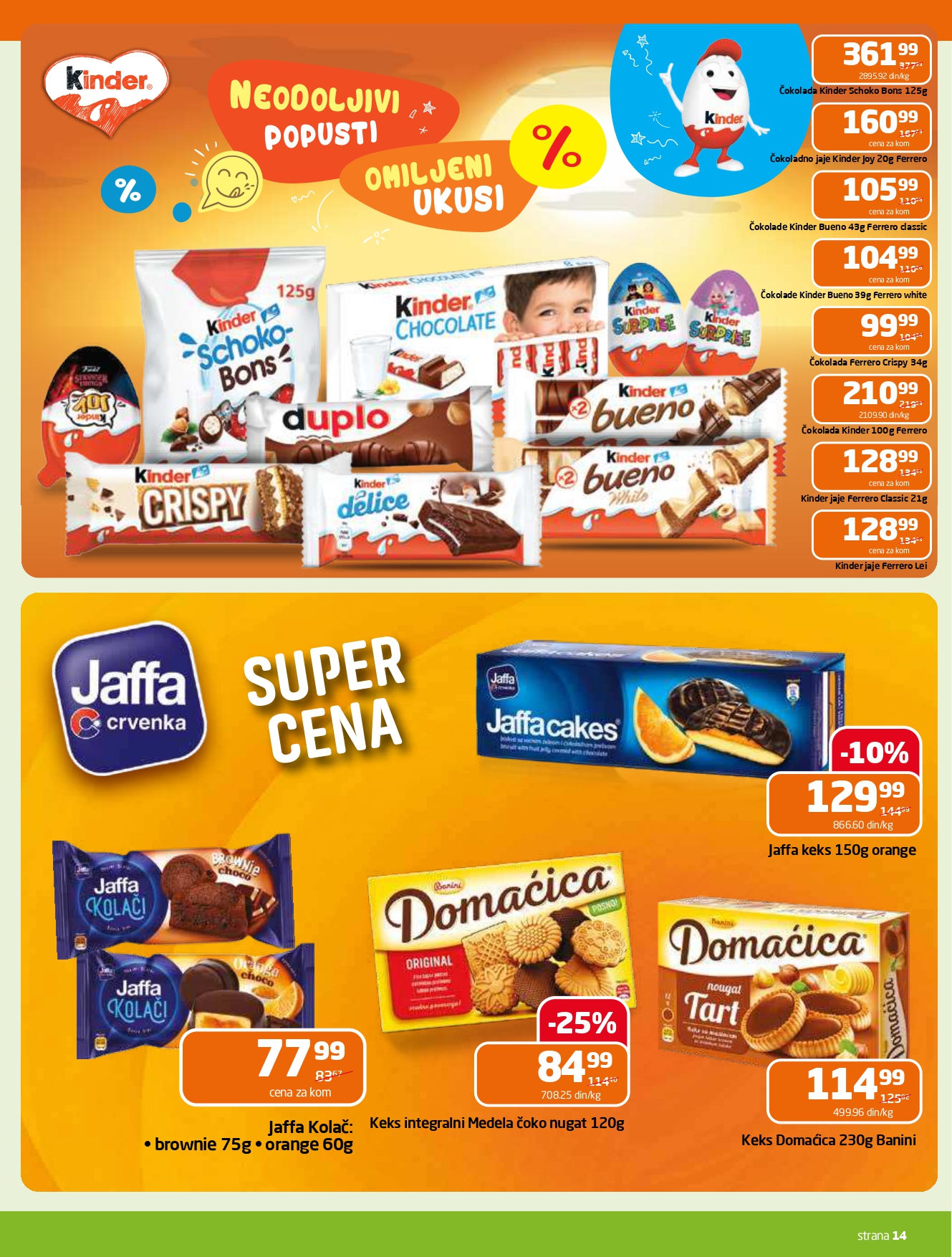 Gomex katalog AKCIJE IZ ŠEŠIRA 8-21.10.2025.