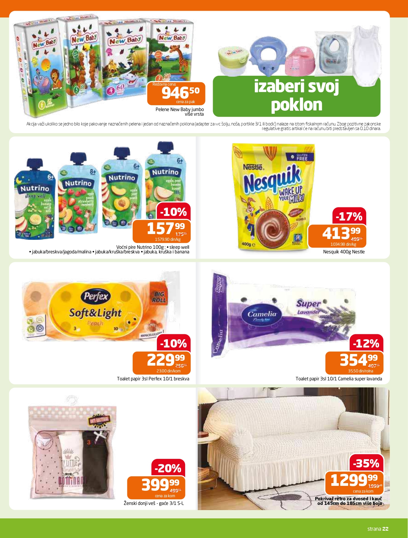 Gomex katalog AKCIJE IZ ŠEŠIRA 8-21.10.2025.