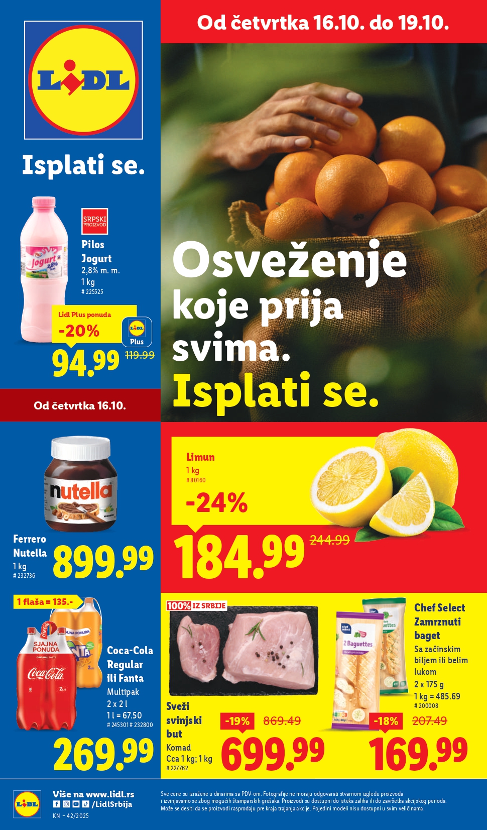 Lidl katalog 16-22.10.2025.