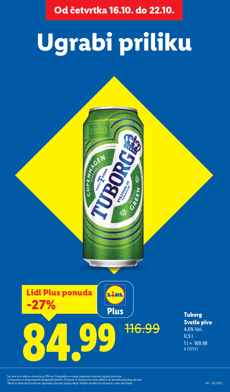 Lidl katalog 16-22.10.2025.