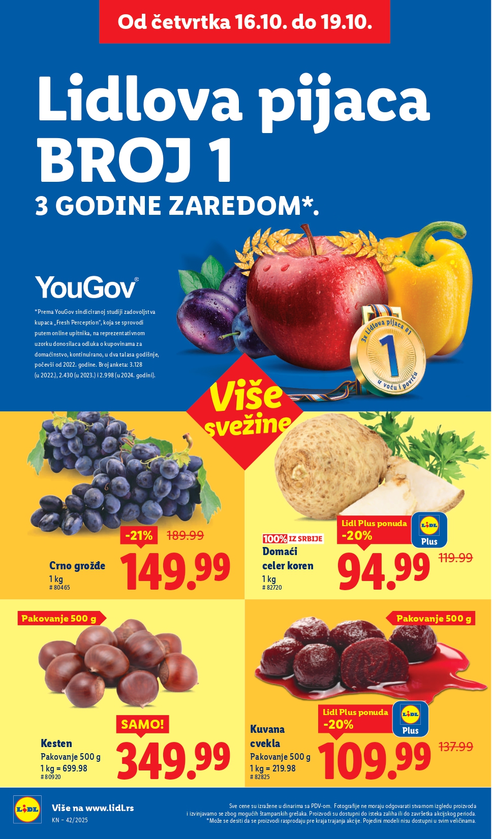 Lidl katalog 16-22.10.2025.