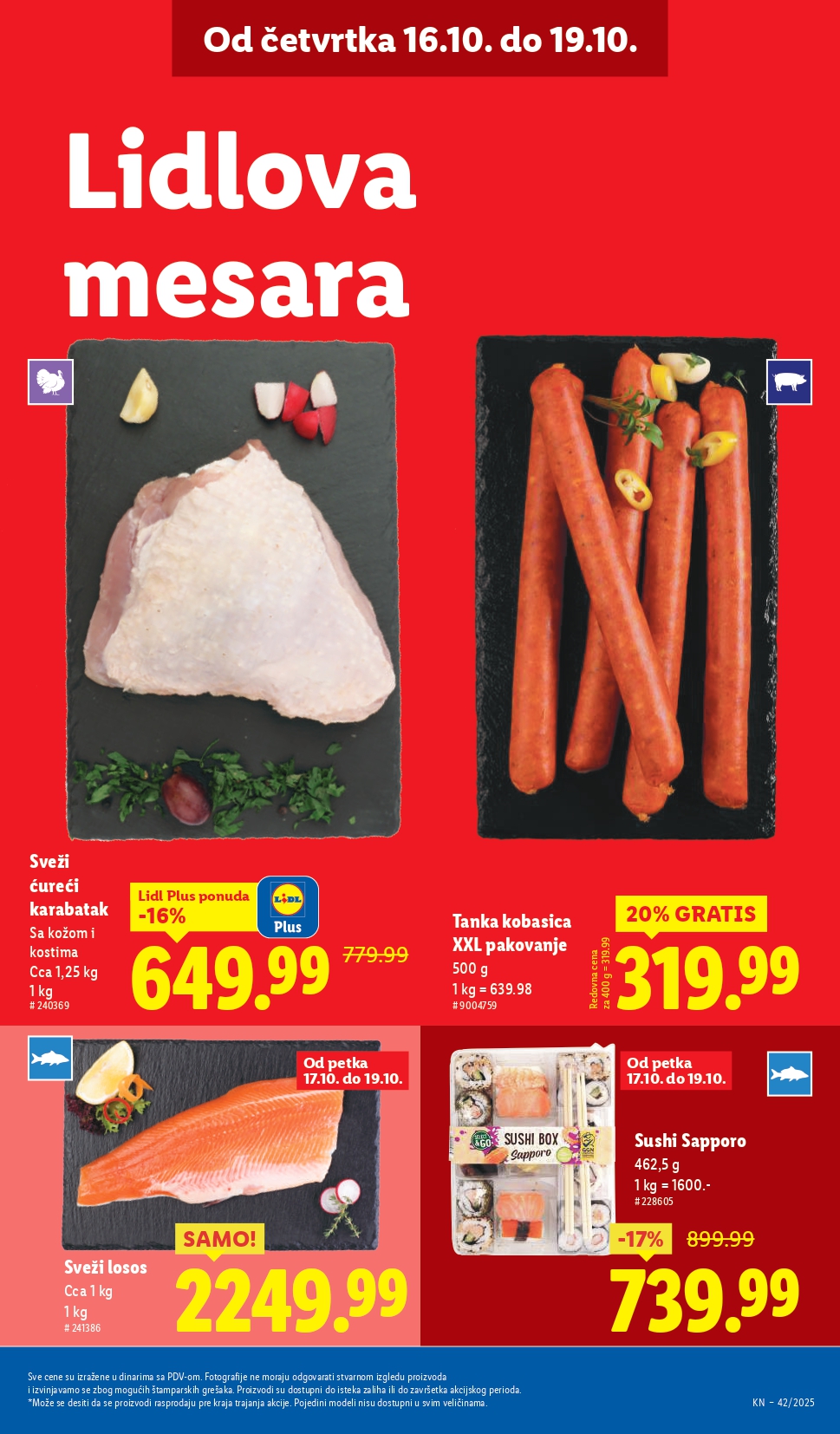 Lidl katalog 16-22.10.2025.