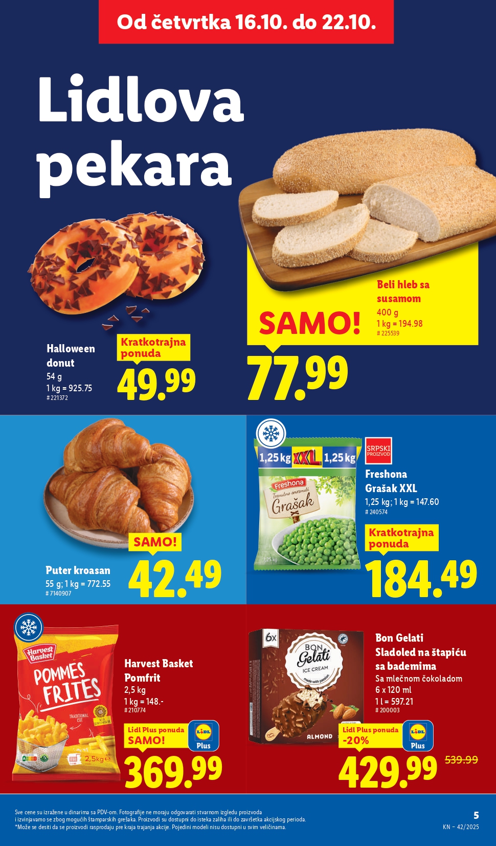 Lidl katalog 16-22.10.2025.