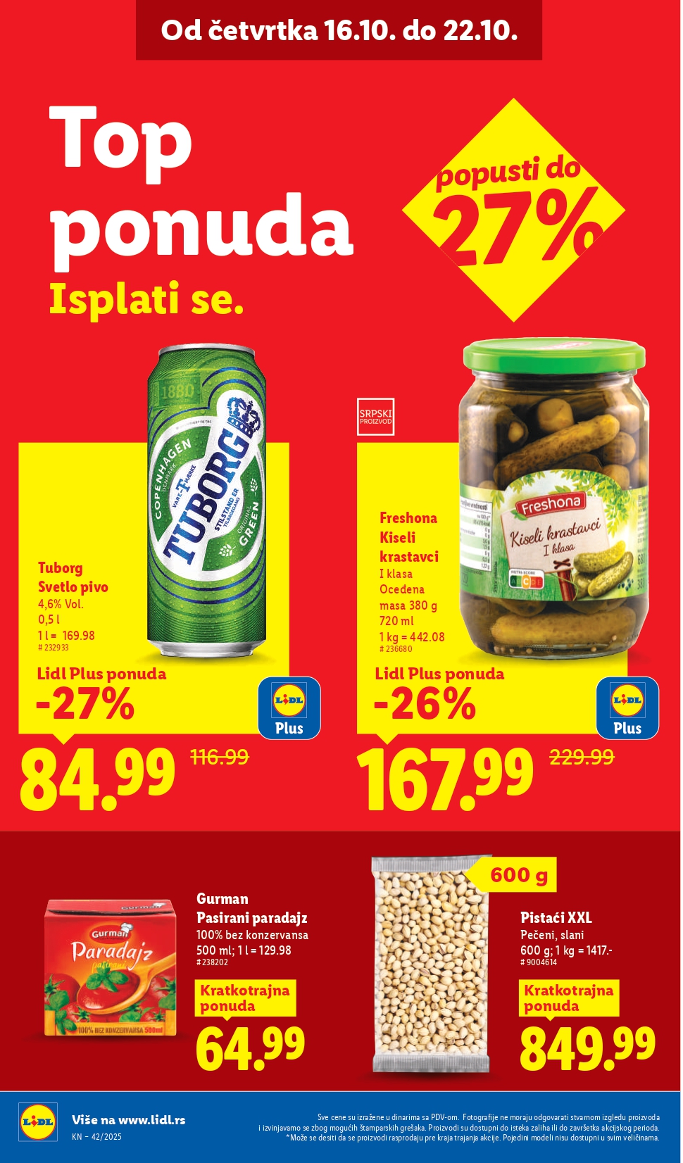Lidl katalog 16-22.10.2025.