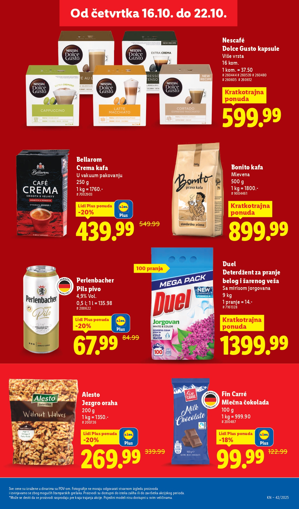 Lidl katalog 16-22.10.2025.