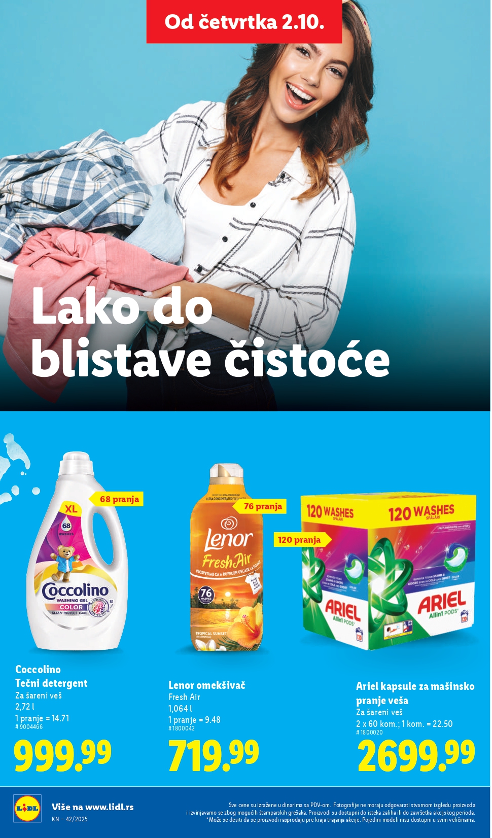 Lidl katalog 16-22.10.2025.