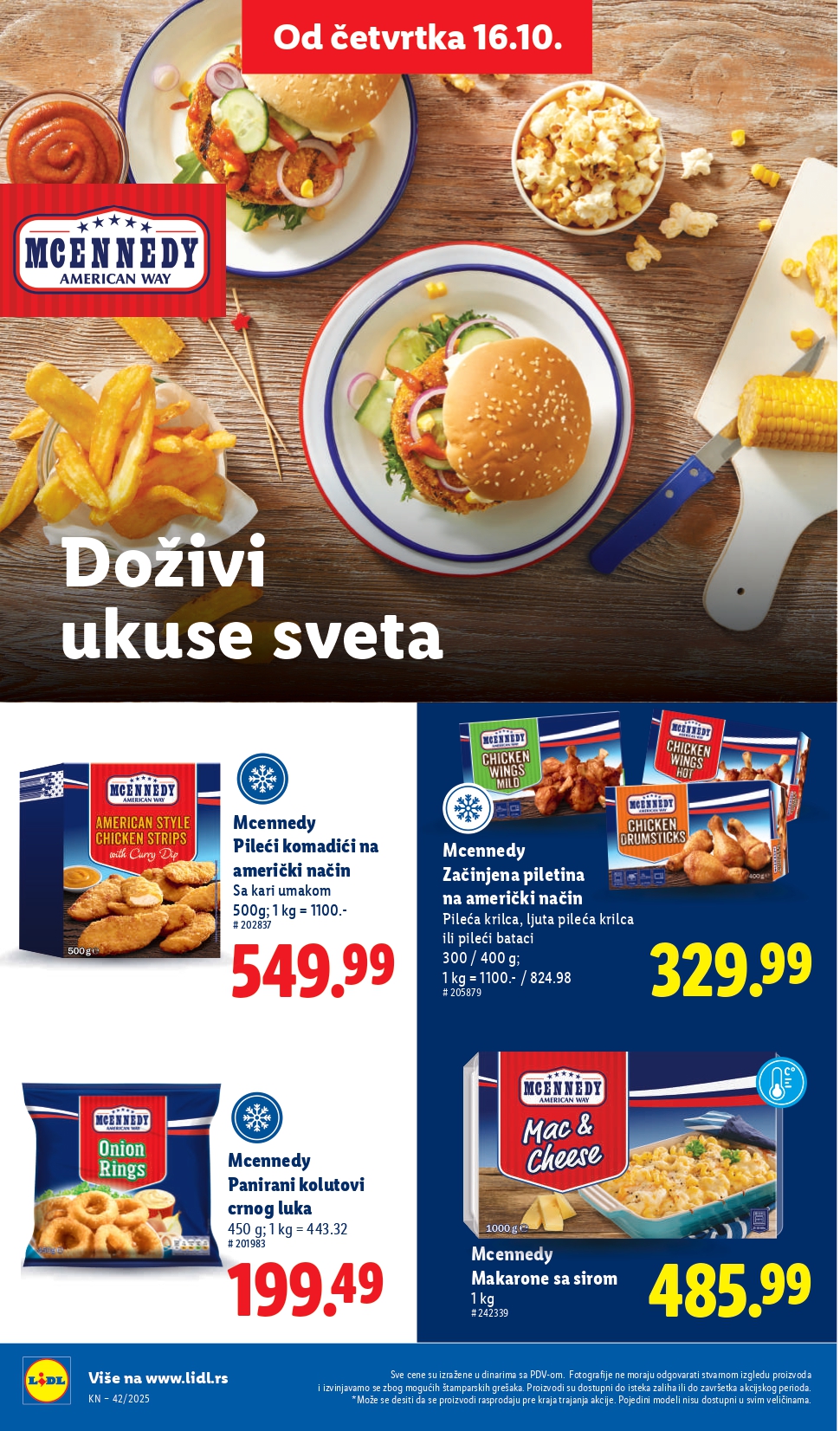 Lidl katalog 16-22.10.2025.