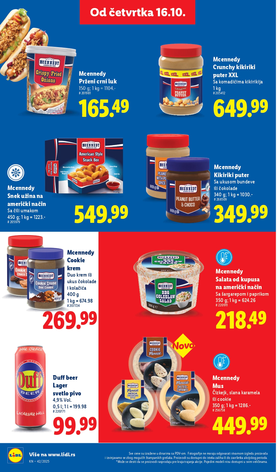 Lidl katalog 16-22.10.2025.