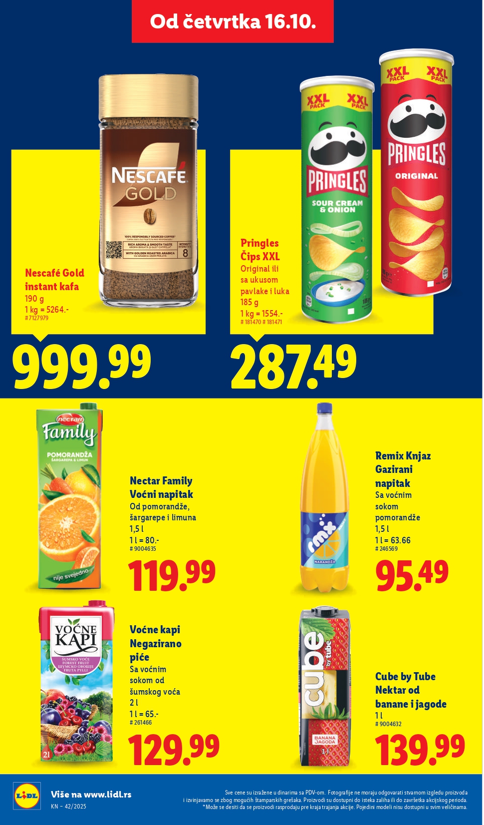 Lidl katalog 16-22.10.2025.