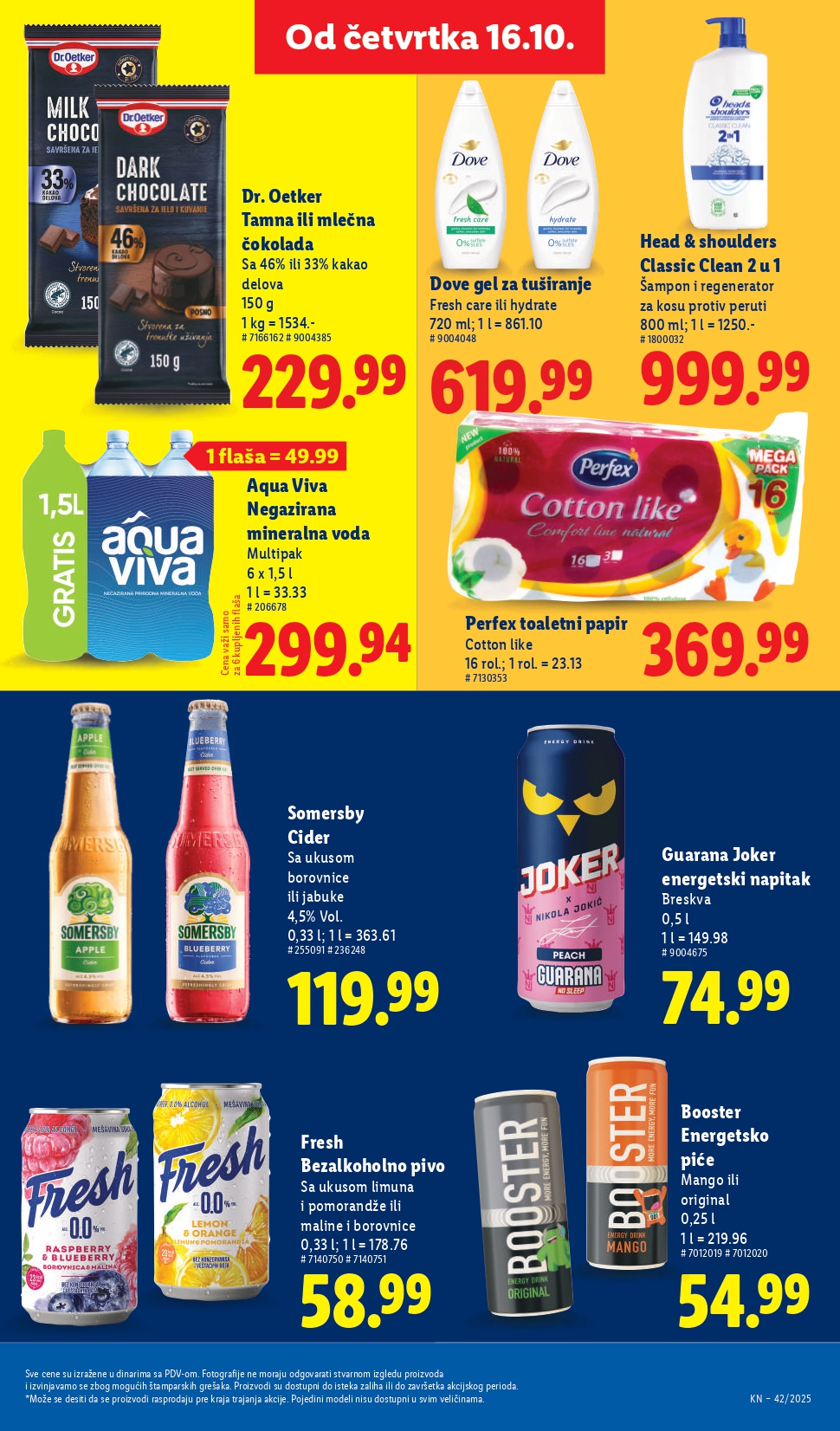 Lidl katalog 16-22.10.2025.