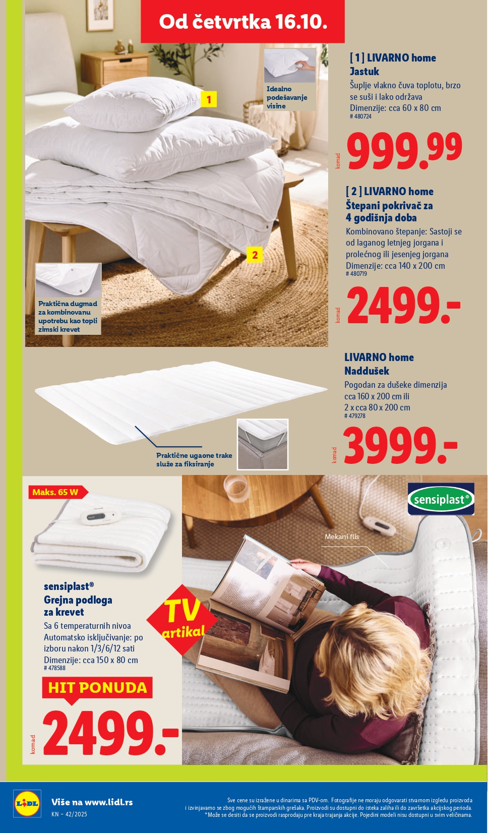 Lidl katalog 16-22.10.2025.