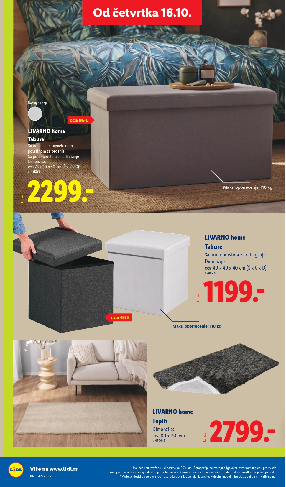 Lidl katalog 16-22.10.2025.