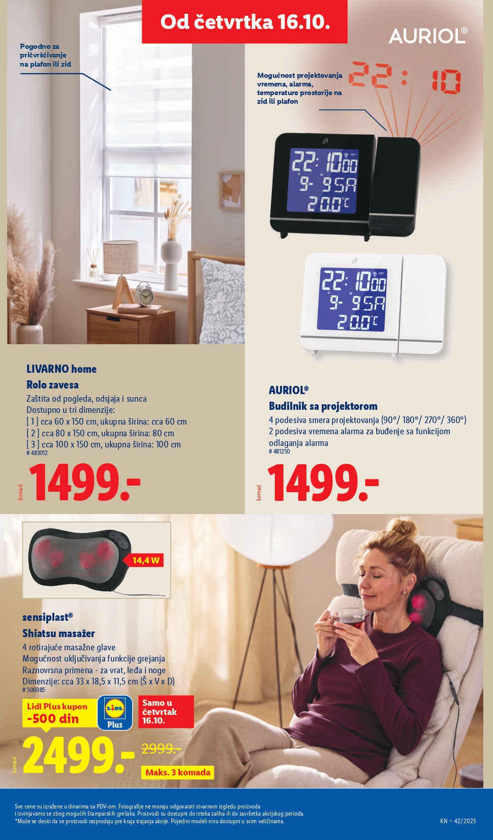 Lidl katalog 16-22.10.2025.
