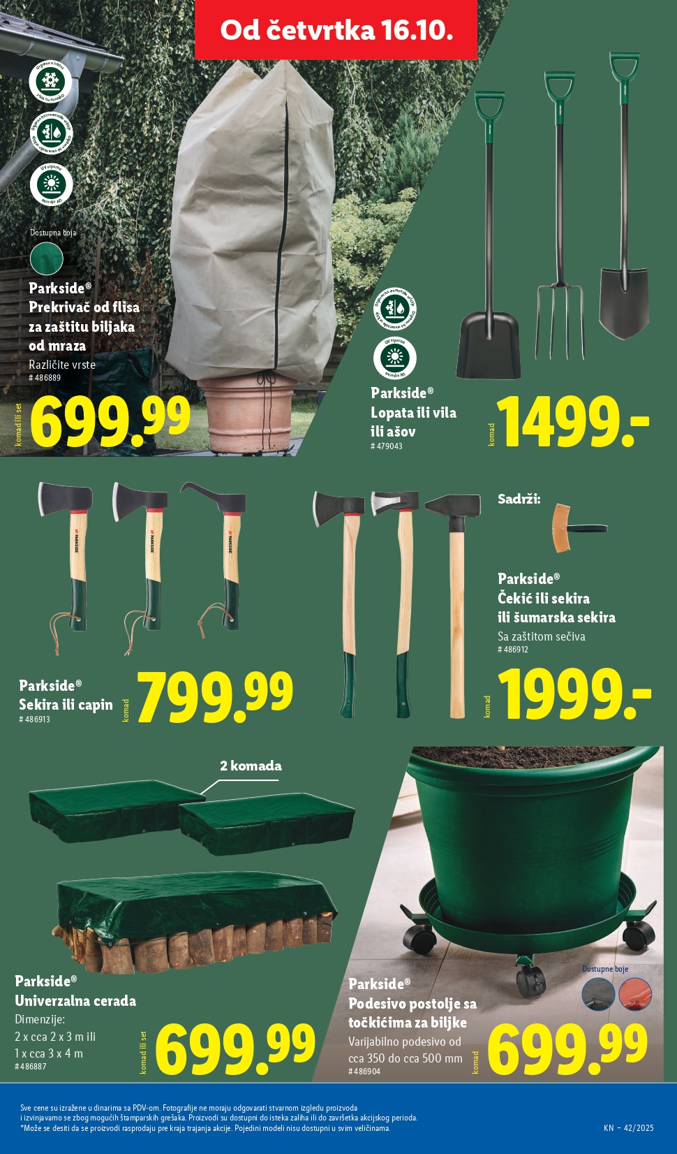 Lidl katalog 16-22.10.2025.