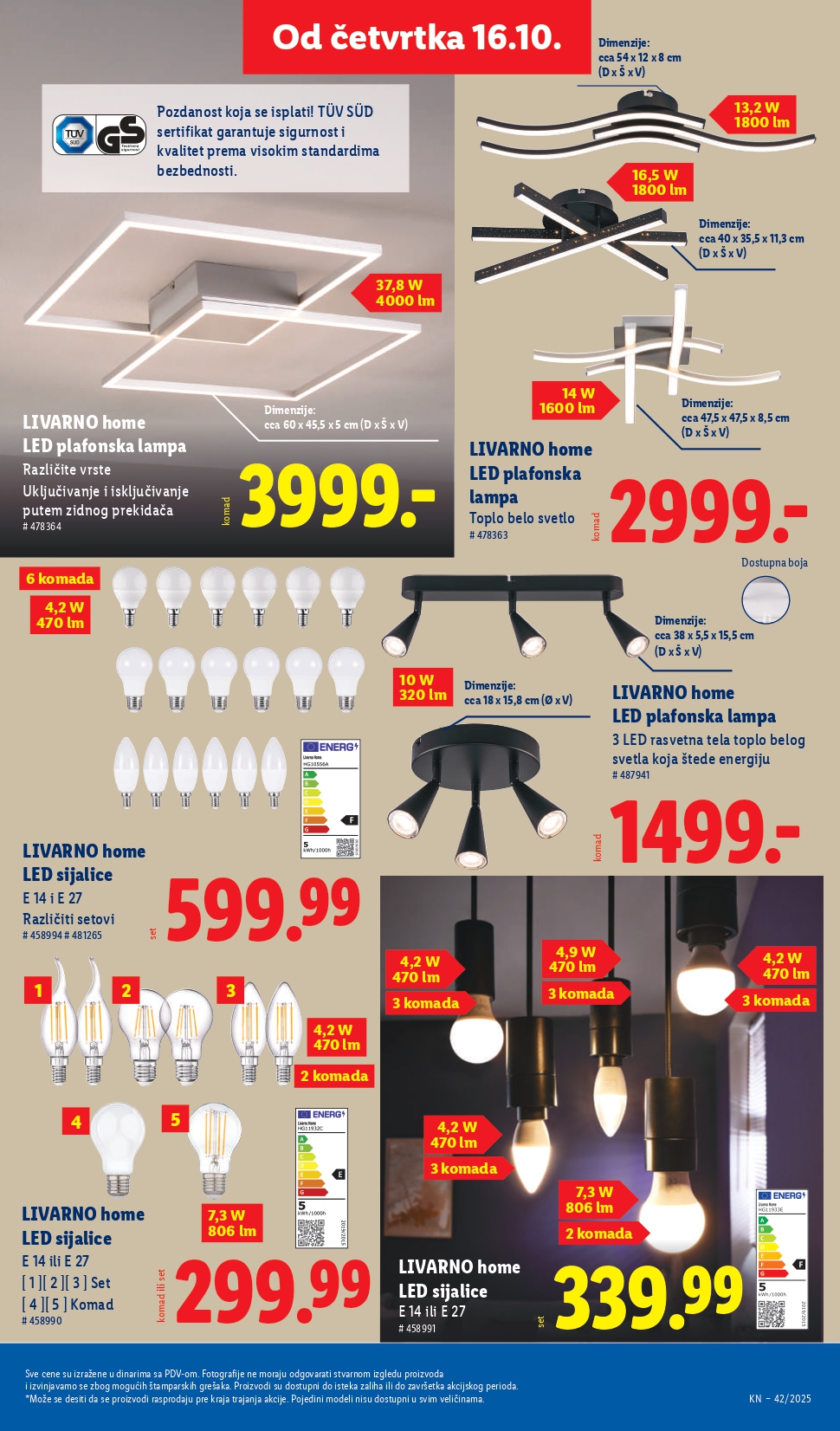 Lidl katalog 16-22.10.2025.