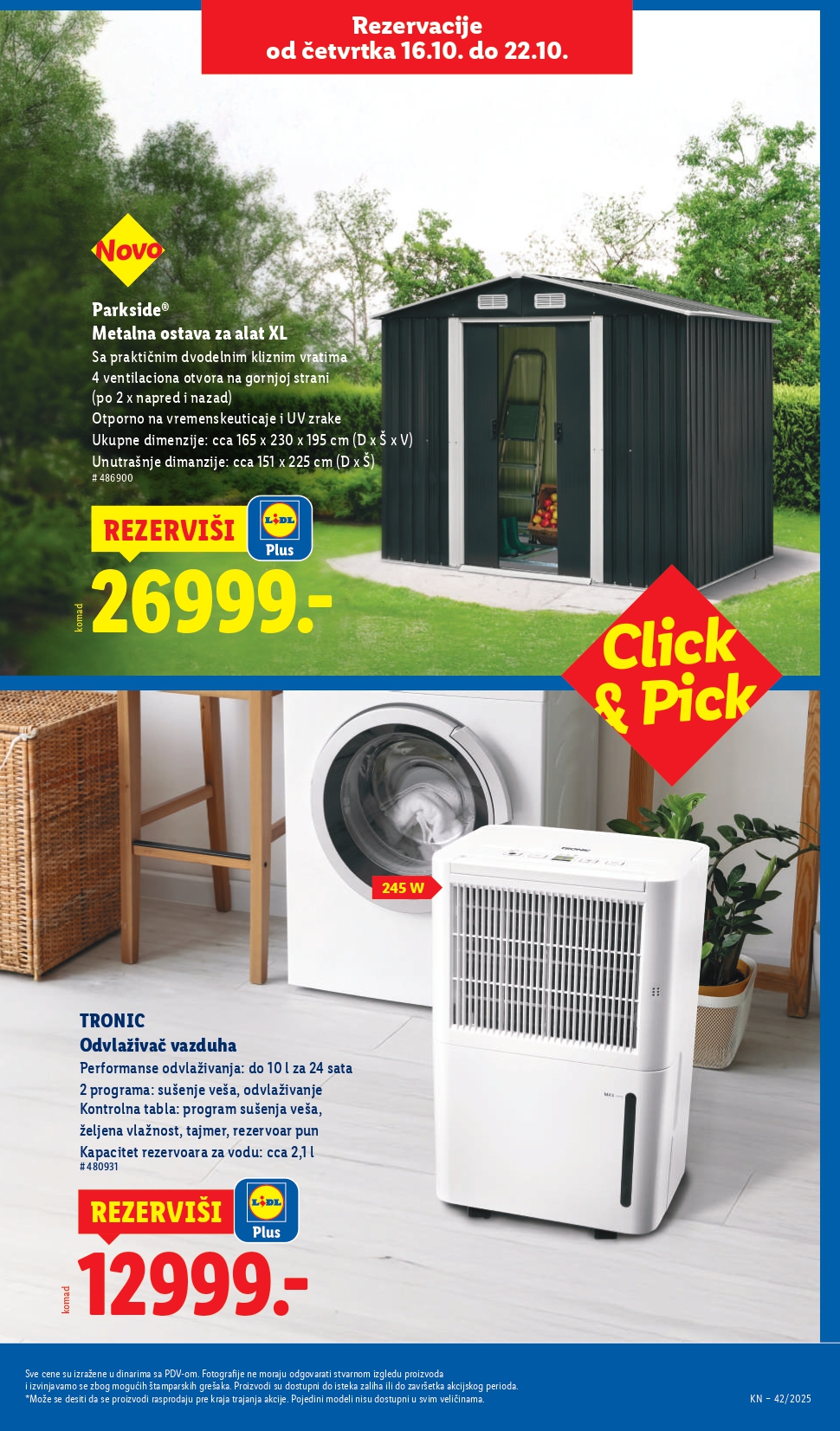 Lidl katalog 16-22.10.2025.