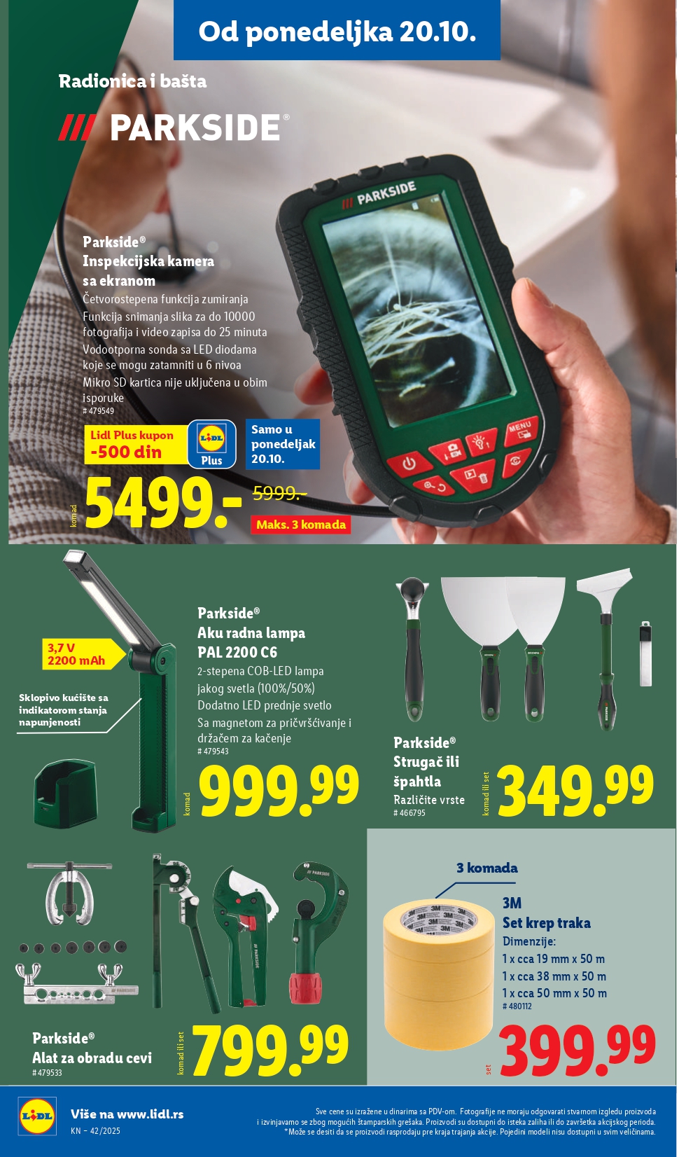 Lidl katalog 16-22.10.2025.