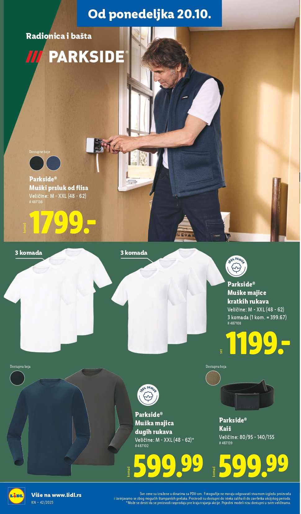 Lidl katalog 16-22.10.2025.