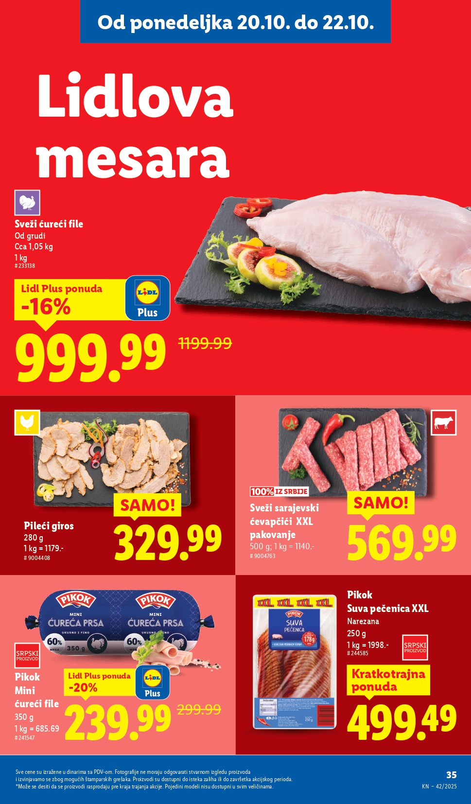 Lidl katalog 16-22.10.2025.
