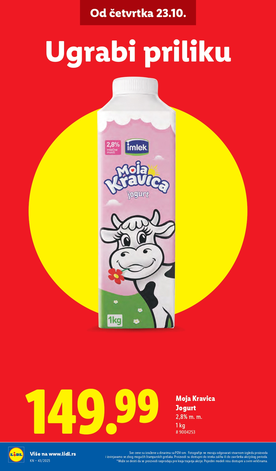 Lidl katalog 23-29.10.2025.