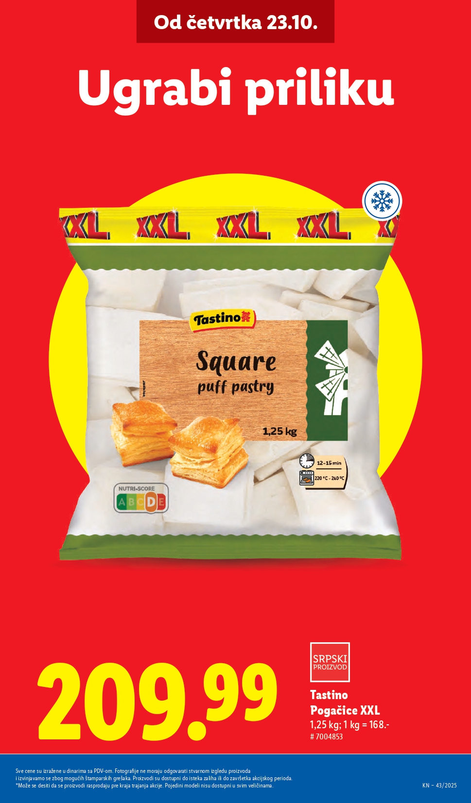 Lidl katalog 23-29.10.2025.